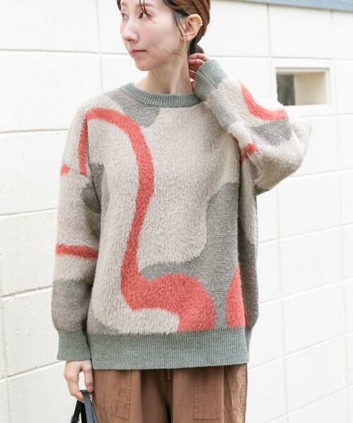 URBAN RESEARCH ITEMS / アーバンリサーチ アイテムズ ニット・セーター | フェザージャガードニット | 詳細27