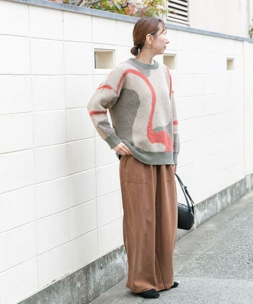 URBAN RESEARCH ITEMS / アーバンリサーチ アイテムズ ニット・セーター | フェザージャガードニット | 詳細30