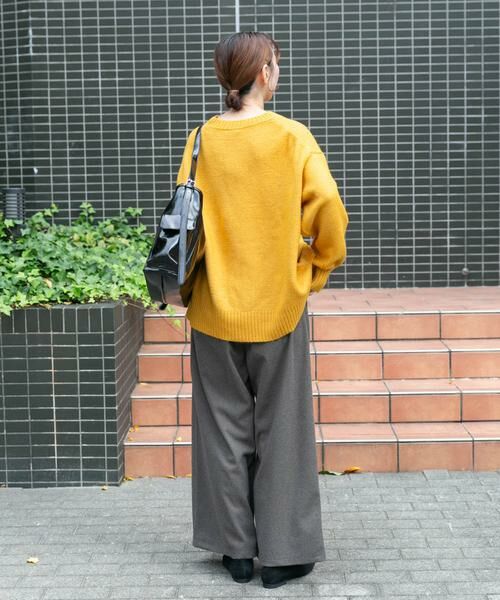 URBAN RESEARCH ITEMS / アーバンリサーチ アイテムズ ニット・セーター | クルーネックロゴニットプルオーバー | 詳細5