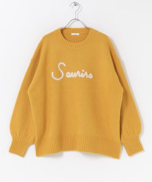 URBAN RESEARCH ITEMS / アーバンリサーチ アイテムズ ニット・セーター | クルーネックロゴニットプルオーバー | 詳細7