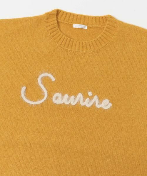 URBAN RESEARCH ITEMS / アーバンリサーチ アイテムズ ニット・セーター | クルーネックロゴニットプルオーバー | 詳細8