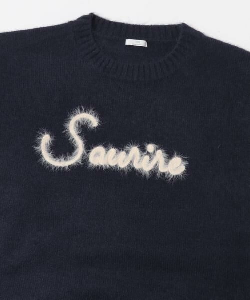 URBAN RESEARCH ITEMS / アーバンリサーチ アイテムズ ニット・セーター | クルーネックロゴニットプルオーバー | 詳細16