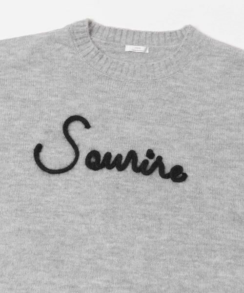 URBAN RESEARCH ITEMS / アーバンリサーチ アイテムズ ニット・セーター | クルーネックロゴニットプルオーバー | 詳細24