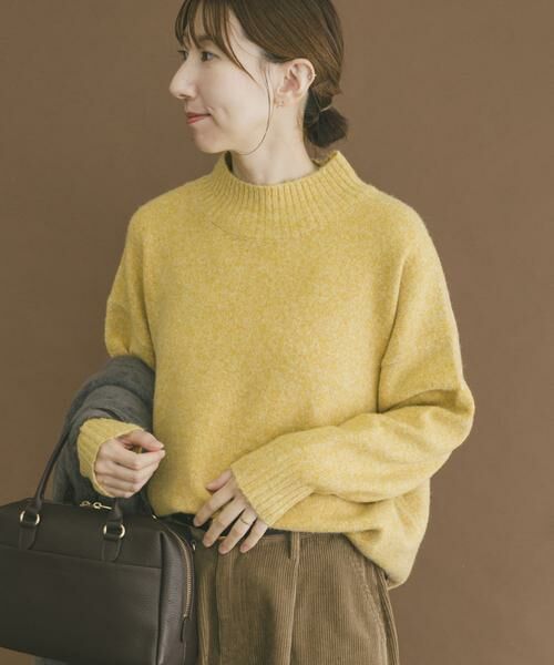 URBAN RESEARCH ITEMS / アーバンリサーチ アイテムズ ニット・セーター | ハイネックメランジニット | 詳細1