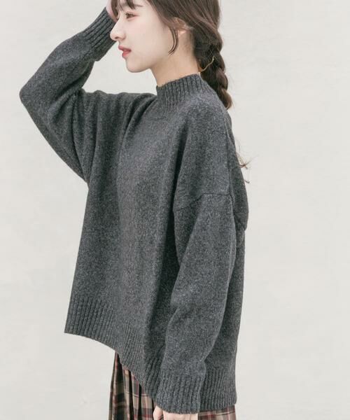 URBAN RESEARCH ITEMS / アーバンリサーチ アイテムズ ニット・セーター | ハイネックメランジニット | 詳細16