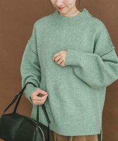 URBAN RESEARCH ITEMS / アーバンリサーチ アイテムズ ニット・セーター | ハンドステッチハイネックニット