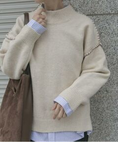 URBAN RESEARCH ITEMS / アーバンリサーチ アイテムズ ニット・セーター | ハンドステッチハイネックニット