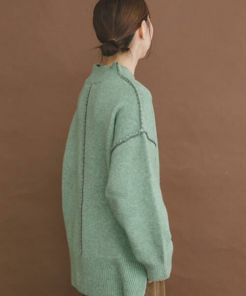 URBAN RESEARCH ITEMS / アーバンリサーチ アイテムズ ニット・セーター | ハンドステッチハイネックニット | 詳細2