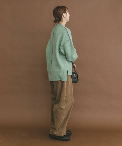 URBAN RESEARCH ITEMS / アーバンリサーチ アイテムズ ニット・セーター | ハンドステッチハイネックニット | 詳細5