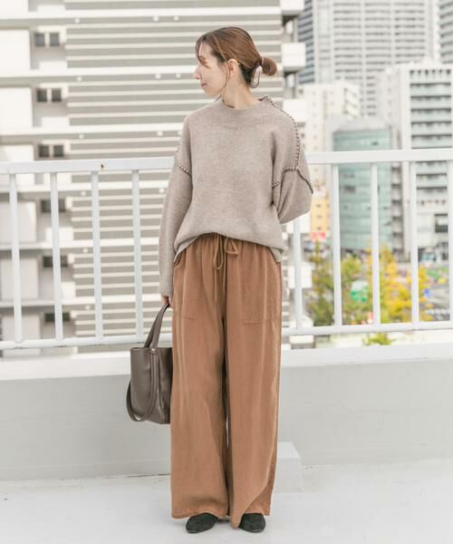 URBAN RESEARCH ITEMS / アーバンリサーチ アイテムズ ニット・セーター | ハンドステッチハイネックニット | 詳細16