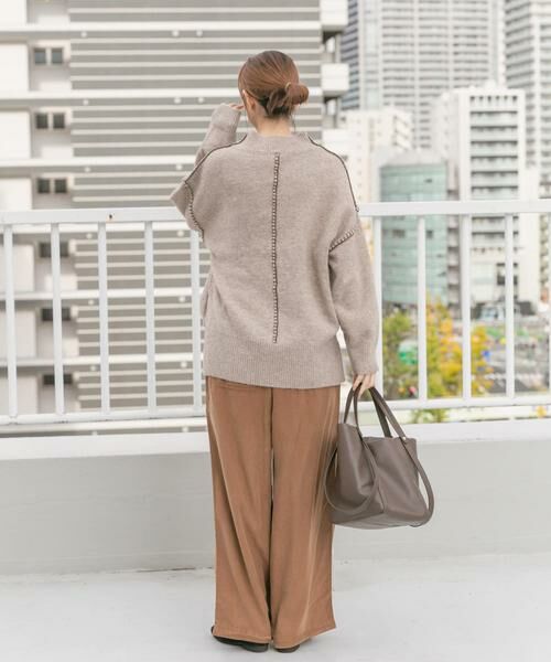 URBAN RESEARCH ITEMS / アーバンリサーチ アイテムズ ニット・セーター | ハンドステッチハイネックニット | 詳細18