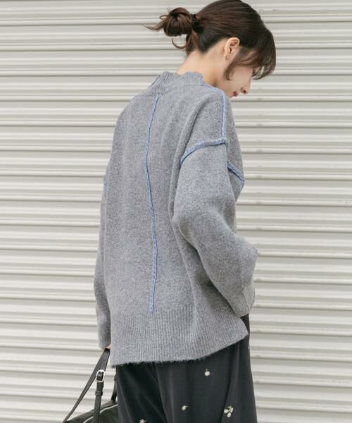 URBAN RESEARCH ITEMS / アーバンリサーチ アイテムズ ニット・セーター | ハンドステッチハイネックニット | 詳細30