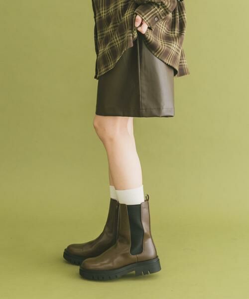 URBAN RESEARCH ITEMS / アーバンリサーチ アイテムズ その他パンツ | ハーフレザーパンツ | 詳細2