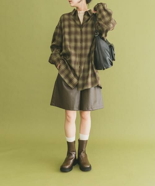 URBAN RESEARCH ITEMS / アーバンリサーチ アイテムズ その他パンツ | ハーフレザーパンツ | 詳細5