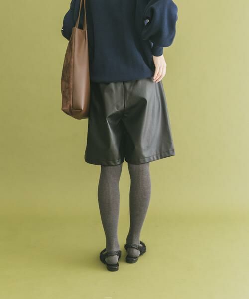 URBAN RESEARCH ITEMS / アーバンリサーチ アイテムズ その他パンツ | ハーフレザーパンツ | 詳細14