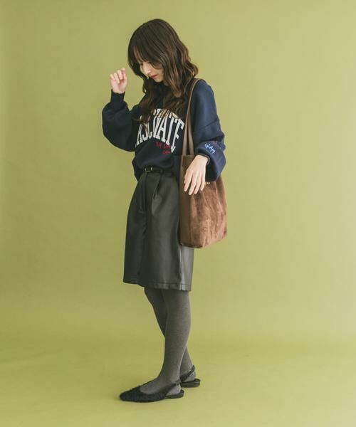 URBAN RESEARCH ITEMS / アーバンリサーチ アイテムズ その他パンツ | ハーフレザーパンツ | 詳細16