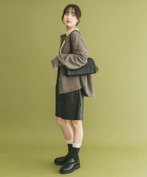 URBAN RESEARCH ITEMS / アーバンリサーチ アイテムズ その他パンツ | ハーフレザーパンツ | 詳細18