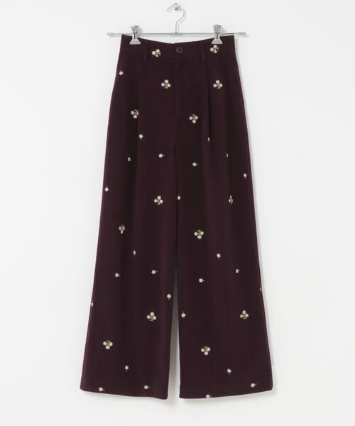 URBAN RESEARCH ITEMS / アーバンリサーチ アイテムズ その他パンツ | 刺繍ベロアパンツ | 詳細11