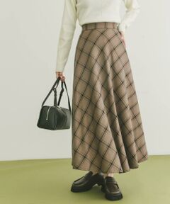 URBAN RESEARCH ITEMS / アーバンリサーチ アイテムズ スカート | チェックフレアスカート