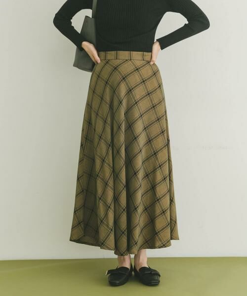 URBAN RESEARCH ITEMS / アーバンリサーチ アイテムズ スカート | チェックフレアスカート | 詳細1