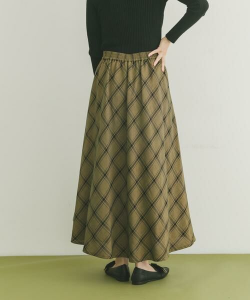 URBAN RESEARCH ITEMS / アーバンリサーチ アイテムズ スカート | チェックフレアスカート | 詳細2