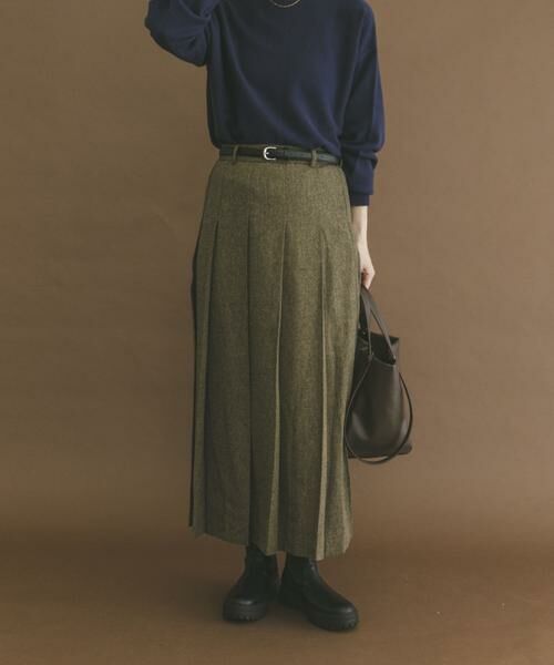 URBAN RESEARCH ITEMS / アーバンリサーチ アイテムズ スカート | ベルト付きプリーツスカート | 詳細1
