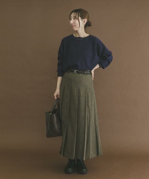 URBAN RESEARCH ITEMS / アーバンリサーチ アイテムズ スカート | ベルト付きプリーツスカート | 詳細3