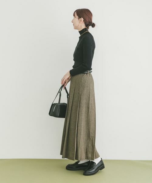 URBAN RESEARCH ITEMS / アーバンリサーチ アイテムズ スカート | ベルト付きプリーツスカート | 詳細6