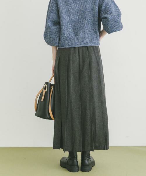 URBAN RESEARCH ITEMS / アーバンリサーチ アイテムズ スカート | ベルト付きプリーツスカート | 詳細13