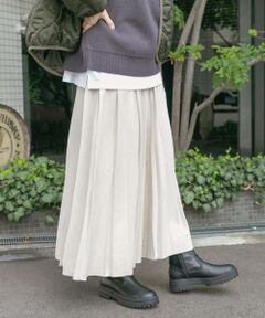 URBAN RESEARCH ITEMS / アーバンリサーチ アイテムズ スカート | フェイクスエードプリーツスカート