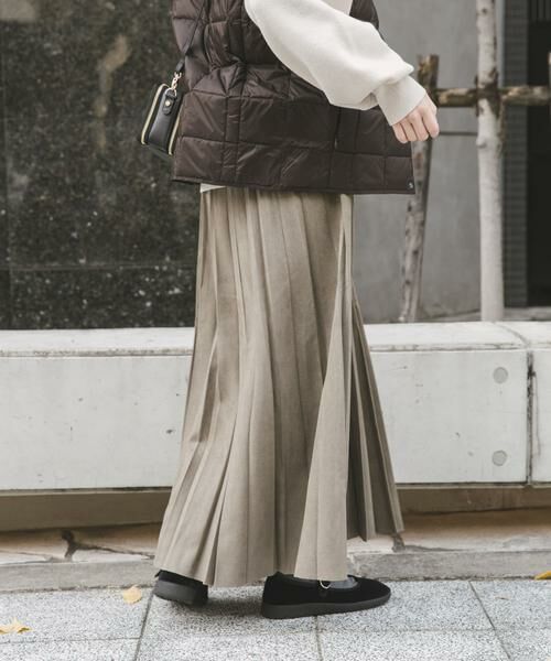 URBAN RESEARCH ITEMS / アーバンリサーチ アイテムズ スカート | フェイクスエードプリーツスカート | 詳細2