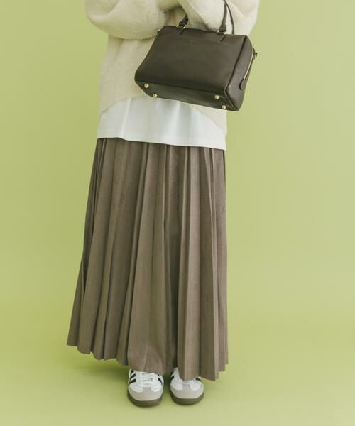 URBAN RESEARCH ITEMS / アーバンリサーチ アイテムズ スカート | フェイクスエードプリーツスカート | 詳細12