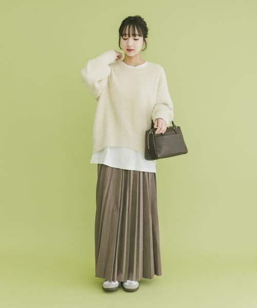 URBAN RESEARCH ITEMS / アーバンリサーチ アイテムズ スカート | フェイクスエードプリーツスカート | 詳細15