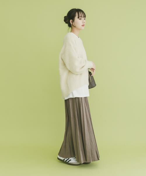 URBAN RESEARCH ITEMS / アーバンリサーチ アイテムズ スカート | フェイクスエードプリーツスカート | 詳細16