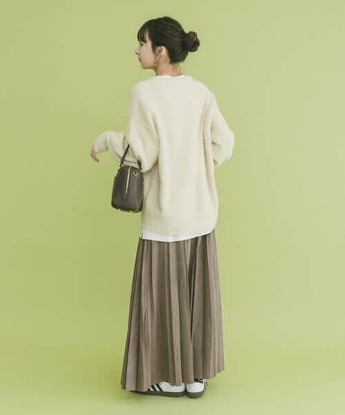 URBAN RESEARCH ITEMS / アーバンリサーチ アイテムズ スカート | フェイクスエードプリーツスカート | 詳細17