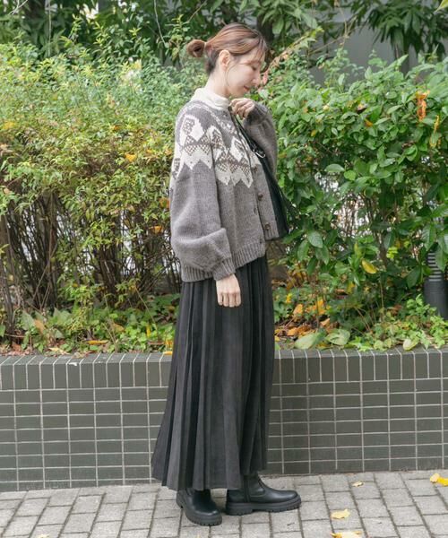 URBAN RESEARCH ITEMS / アーバンリサーチ アイテムズ スカート | フェイクスエードプリーツスカート | 詳細23