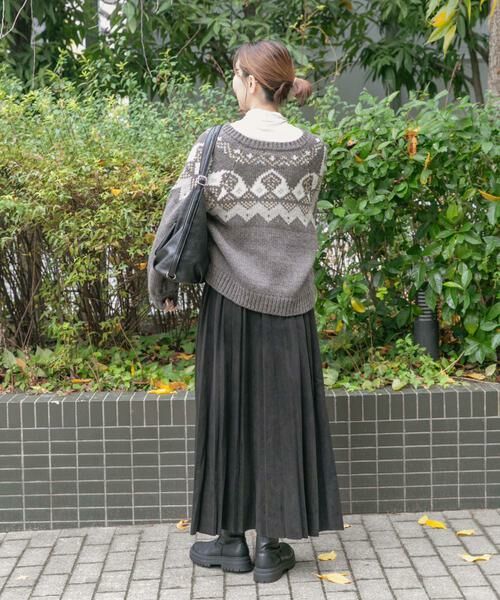 URBAN RESEARCH ITEMS / アーバンリサーチ アイテムズ スカート | フェイクスエードプリーツスカート | 詳細24