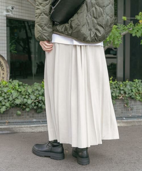 URBAN RESEARCH ITEMS / アーバンリサーチ アイテムズ スカート | フェイクスエードプリーツスカート | 詳細29