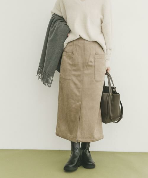 URBAN RESEARCH ITEMS / アーバンリサーチ アイテムズ スカート | フェイクスエードタイトスカート | 詳細2