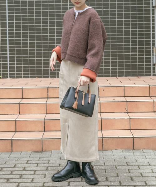 URBAN RESEARCH ITEMS / アーバンリサーチ アイテムズ スカート | フェイクスエードタイトスカート | 詳細14