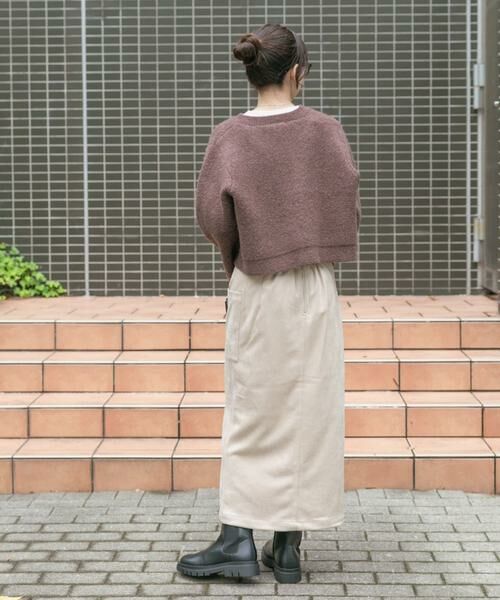 URBAN RESEARCH ITEMS / アーバンリサーチ アイテムズ スカート | フェイクスエードタイトスカート | 詳細16