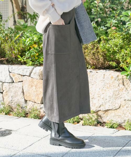 URBAN RESEARCH ITEMS / アーバンリサーチ アイテムズ スカート | フェイクスエードタイトスカート | 詳細21