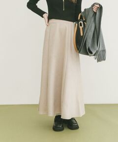 URBAN RESEARCH ITEMS / アーバンリサーチ アイテムズ スカート | フェイクスエードタックフレアスカート