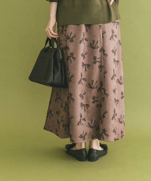 URBAN RESEARCH ITEMS / アーバンリサーチ アイテムズ スカート | フェイクスエードタックフレアスカート | 詳細10