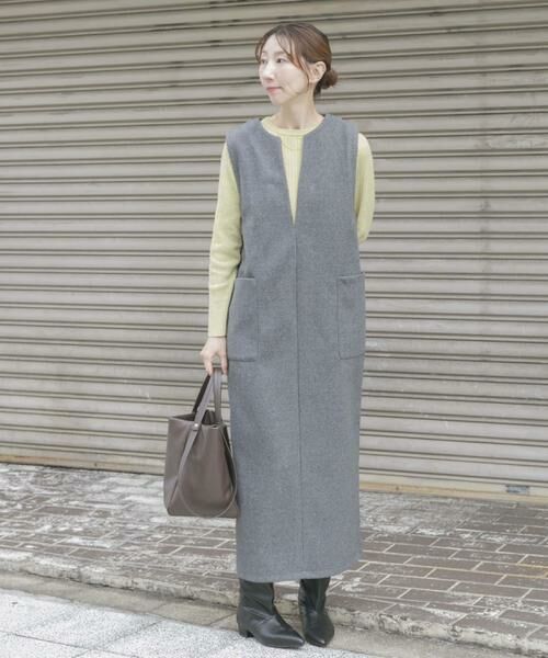 URBAN RESEARCH ITEMS / アーバンリサーチ アイテムズ ワンピース | ジャージメルトンジャンパースカート | 詳細15