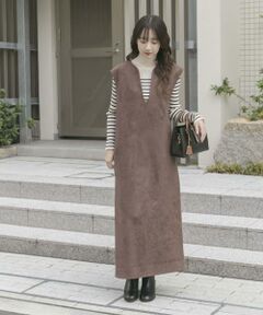 URBAN RESEARCH ITEMS / アーバンリサーチ アイテムズ ワンピース | フェイクスエードジャンスカ