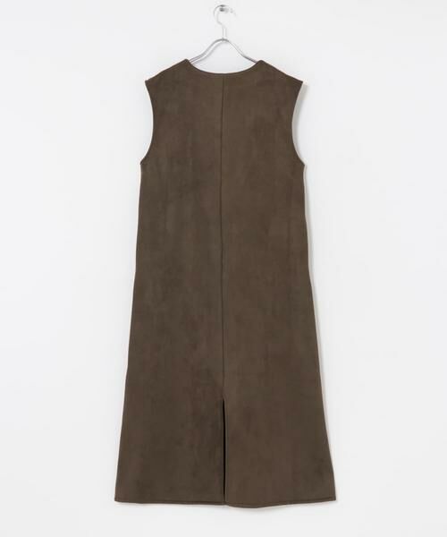 URBAN RESEARCH ITEMS / アーバンリサーチ アイテムズ ワンピース | フェイクスエードジャンスカ | 詳細11