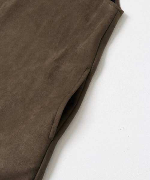 URBAN RESEARCH ITEMS / アーバンリサーチ アイテムズ ワンピース | フェイクスエードジャンスカ | 詳細9