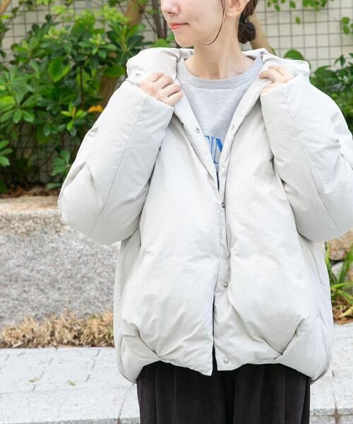 URBAN RESEARCH ITEMS / アーバンリサーチ アイテムズ ダウンジャケット・ベスト | GREENDOWNコクーンフードジャケット | 詳細1