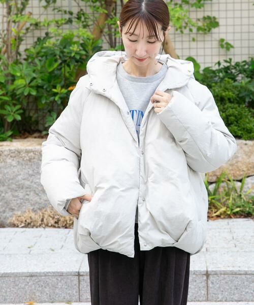 URBAN RESEARCH ITEMS / アーバンリサーチ アイテムズ ダウンジャケット・ベスト | GREENDOWNコクーンフードジャケット | 詳細2